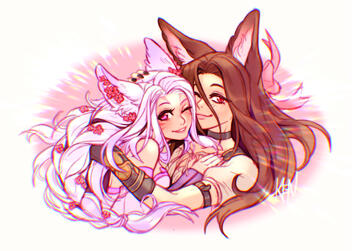 (Sketch Com) Luna & Nova